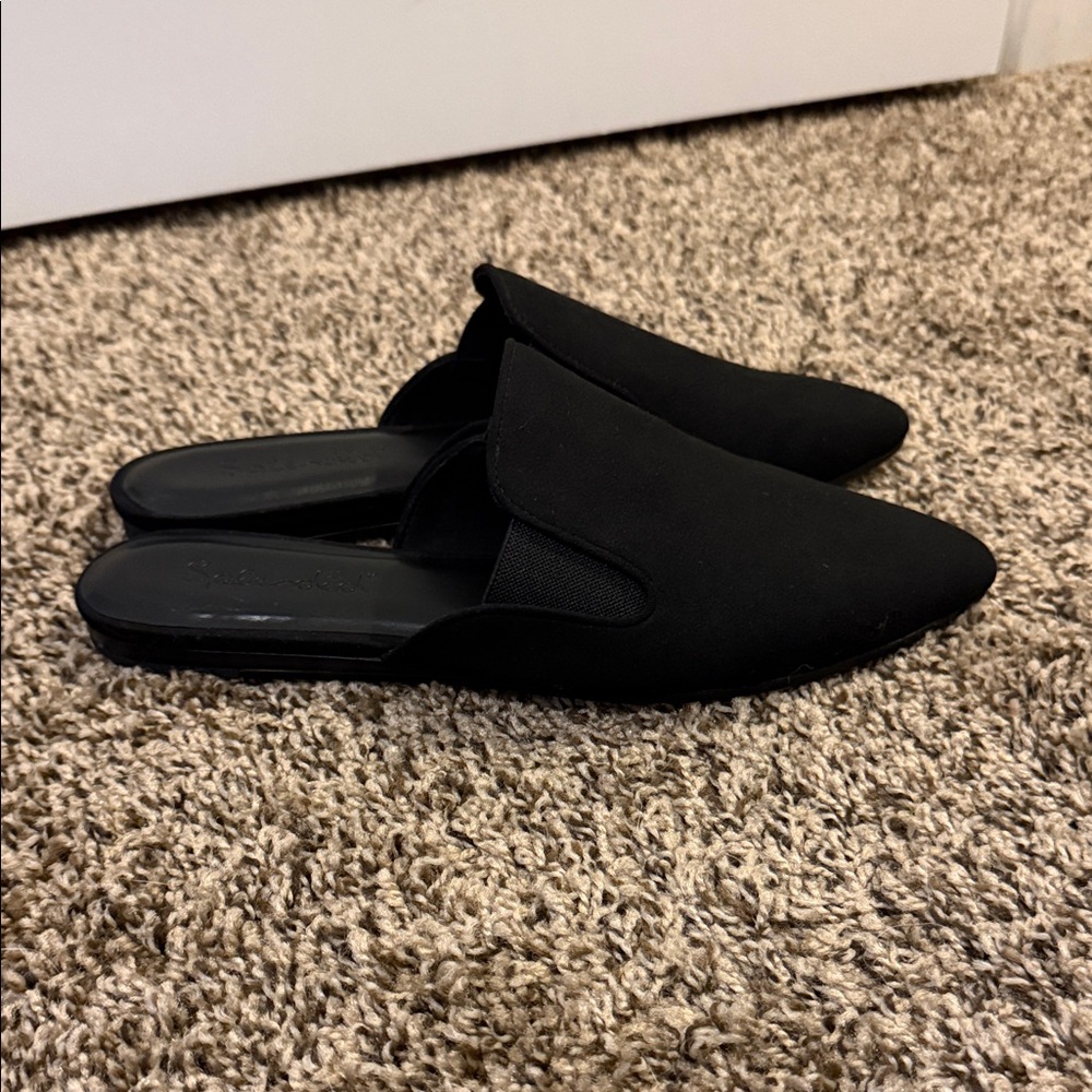 Splendid Black Slip-On Mules - Picture 4 of 6